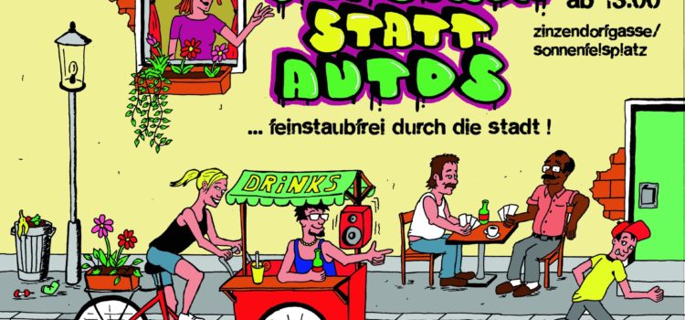 Graz am Freitag, 1. Juli: Menschen statt Autos