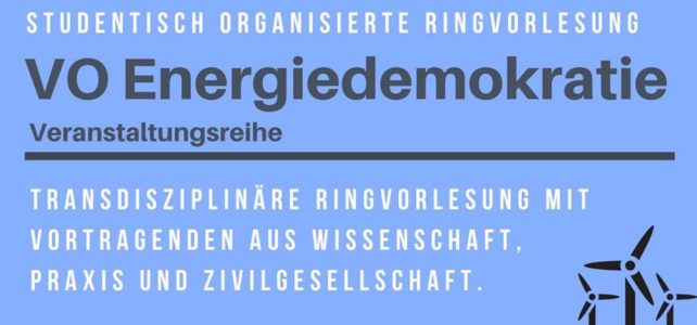 Veranstaltungsreihe Energiedemokratie