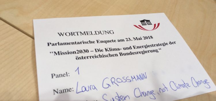 Klima-Enquete: Der Höhepunkt der Schein-Partizipation