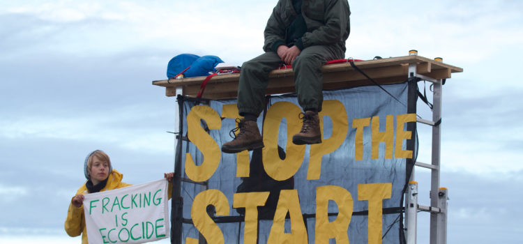 Don‘t Frack the Climate! Die Widerstandsgeschichte der letzten Monate