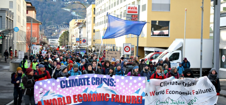 World Economic Failure – Finanzindustrie im Fokus der Klimabewegung