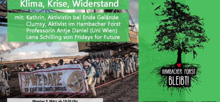 Klima, Krise, Widerstand Podiumsdiskussion