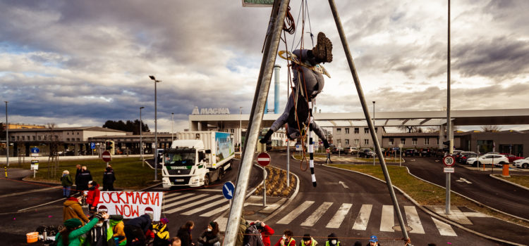 Presseaussendung: Ein Jahr nach der Blockade der Magna: Verkehrswende dringender denn je