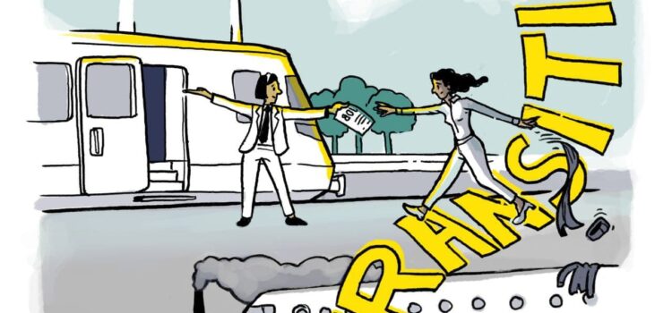 Sichere Landung: gerechter Übergang vom Flugverkehr zur klimafreundlichen Mobilität