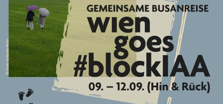 #blockIAA – Autokonzerne entmachten – Klima schützen! – 9.-12. September