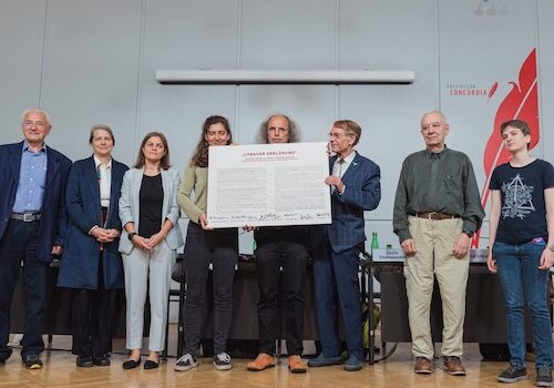 Umweltbewegung und Wissenschaft präsentierten „Lobauer Erklärung“ Umweltbewegung und Wissenschaft präsentierten „Lobauer Erklärung“
